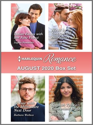 cover image of Harlequin Romance August 2020 Box Set